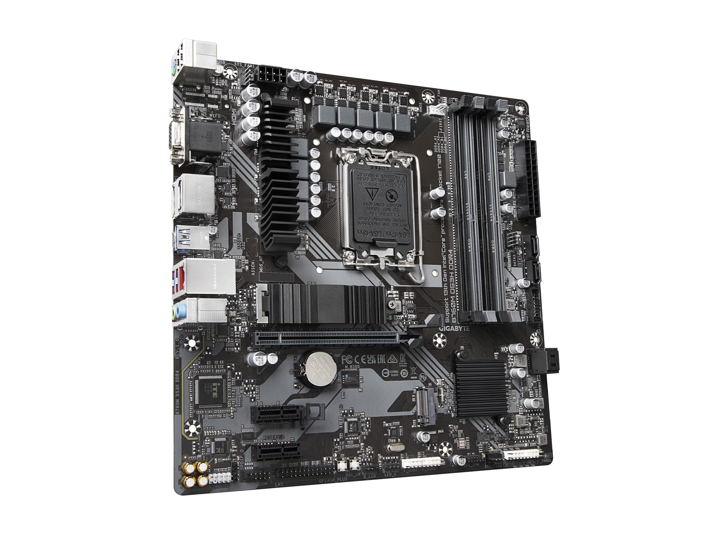 Amazon.com: Gigabyte B760M DS3H DDR4 Motherboard - Supports