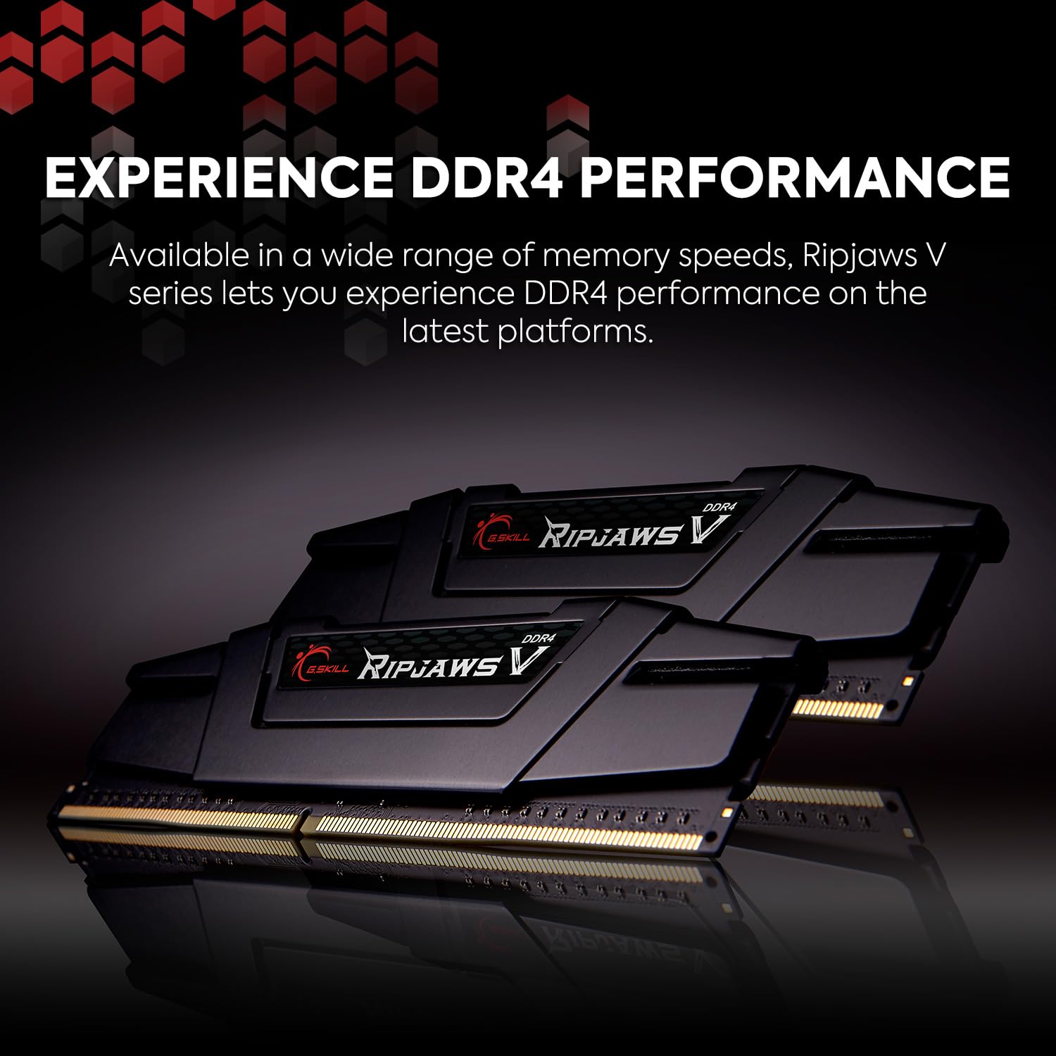 G.SKILL Ripjaws V Series 32GB (2 x 16GB) DDR4 3600 (PC4