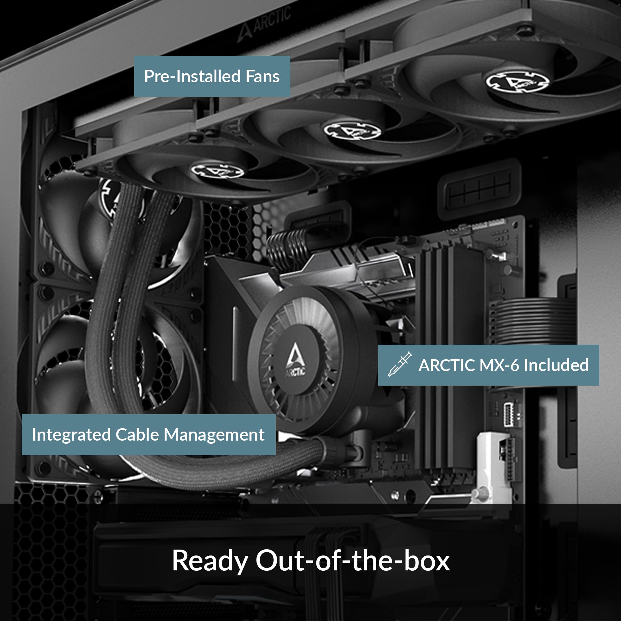 ARCTIC Liquid Freezer III 360 - CPU AIO Water Cooler, Water