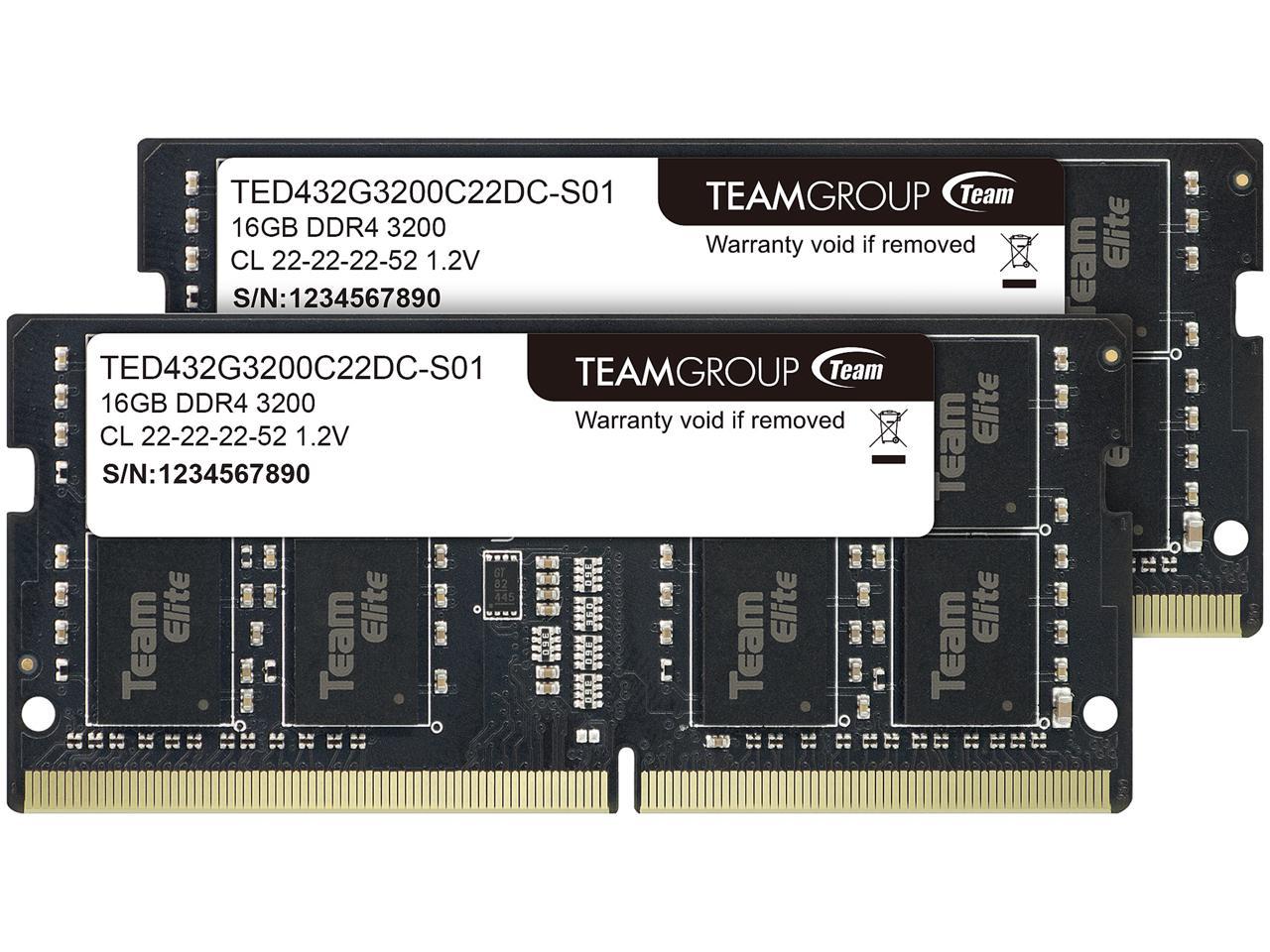 TEAMGROUP Elite DDR4 32GB (16GB x 2) Team Elite 32GB (2 x 16GB