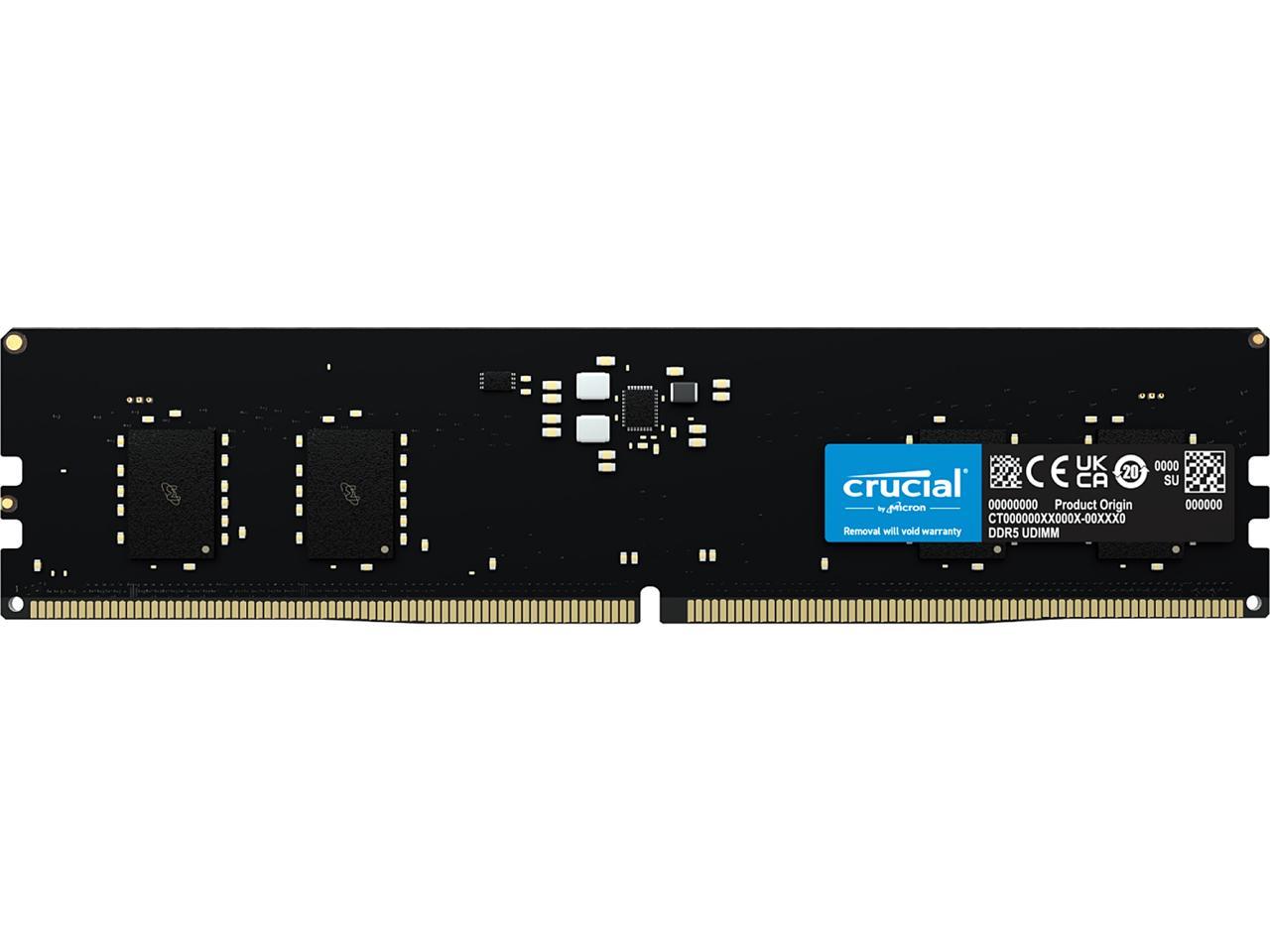 Crucial 32GB DDR5 メモリー PC5-38400 Crucial 32GB DDR5 RAM Kit (2x16GB), 4800MHz (PC5-38400) CL40