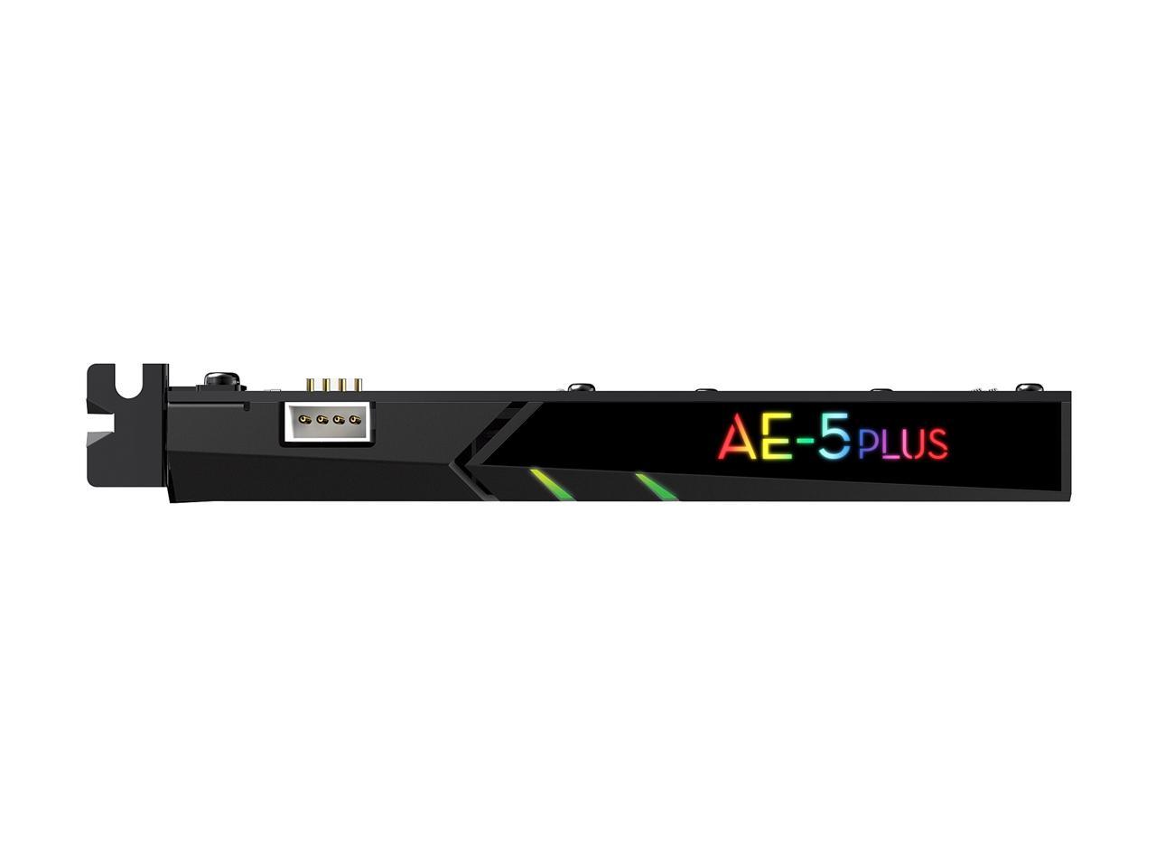 Creative Sound BlasterX AE-5 Plus 32-bit 384 KHz PCI-e Interface