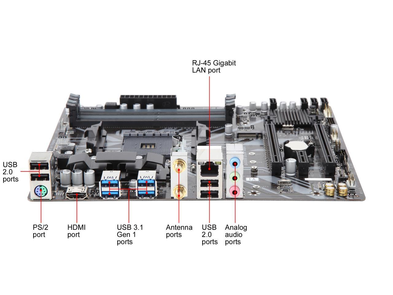 Motherboard b450 ds3h new arrivals